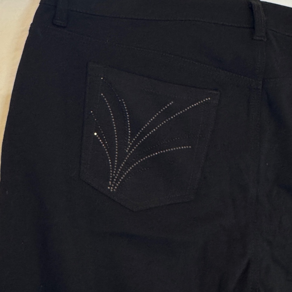Jones New York Black Boot Cut Pants